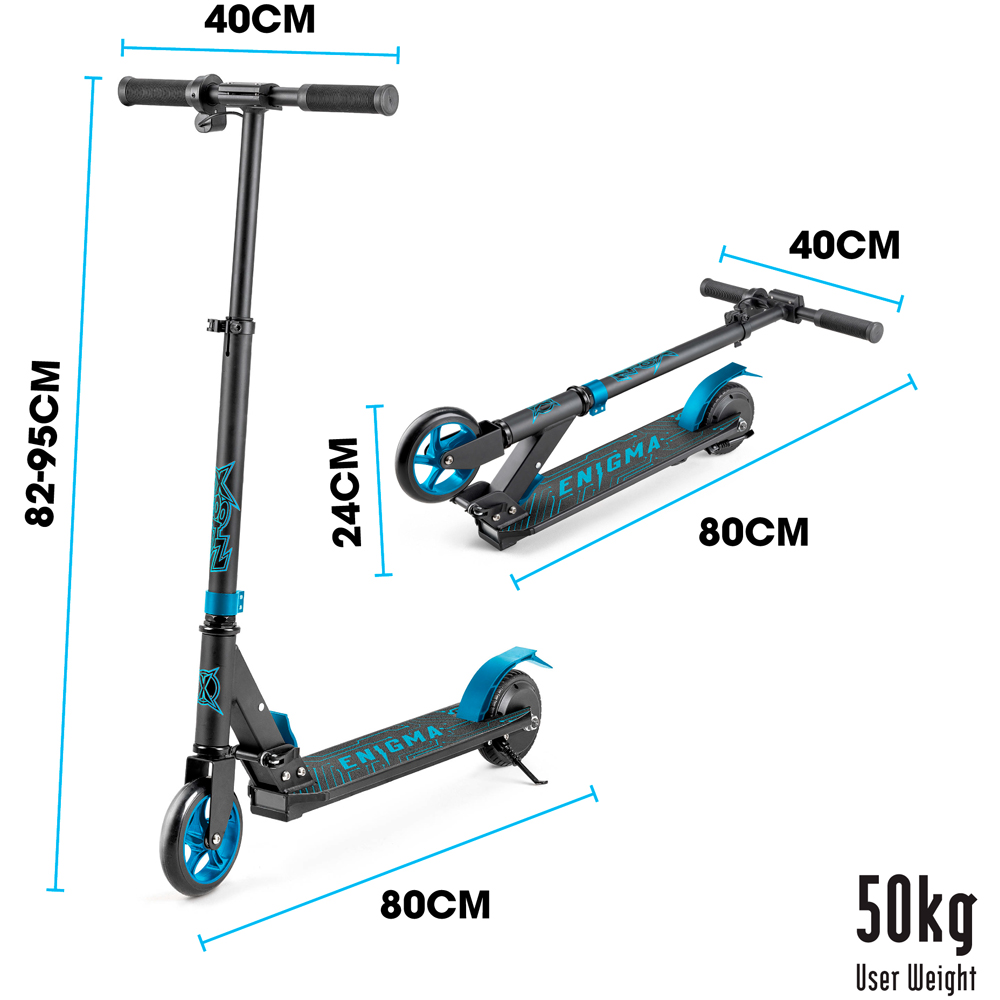 Xootz Enigma Blue Lithium E Scooter Image 8