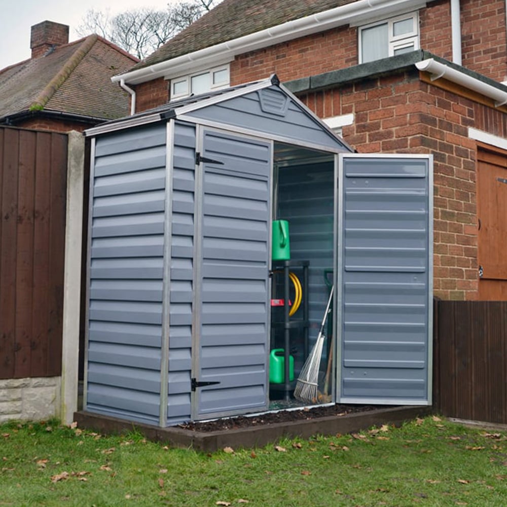 Palram Canopia Skylight 6 x 3ft Dark Grey Garden Shed Image 2