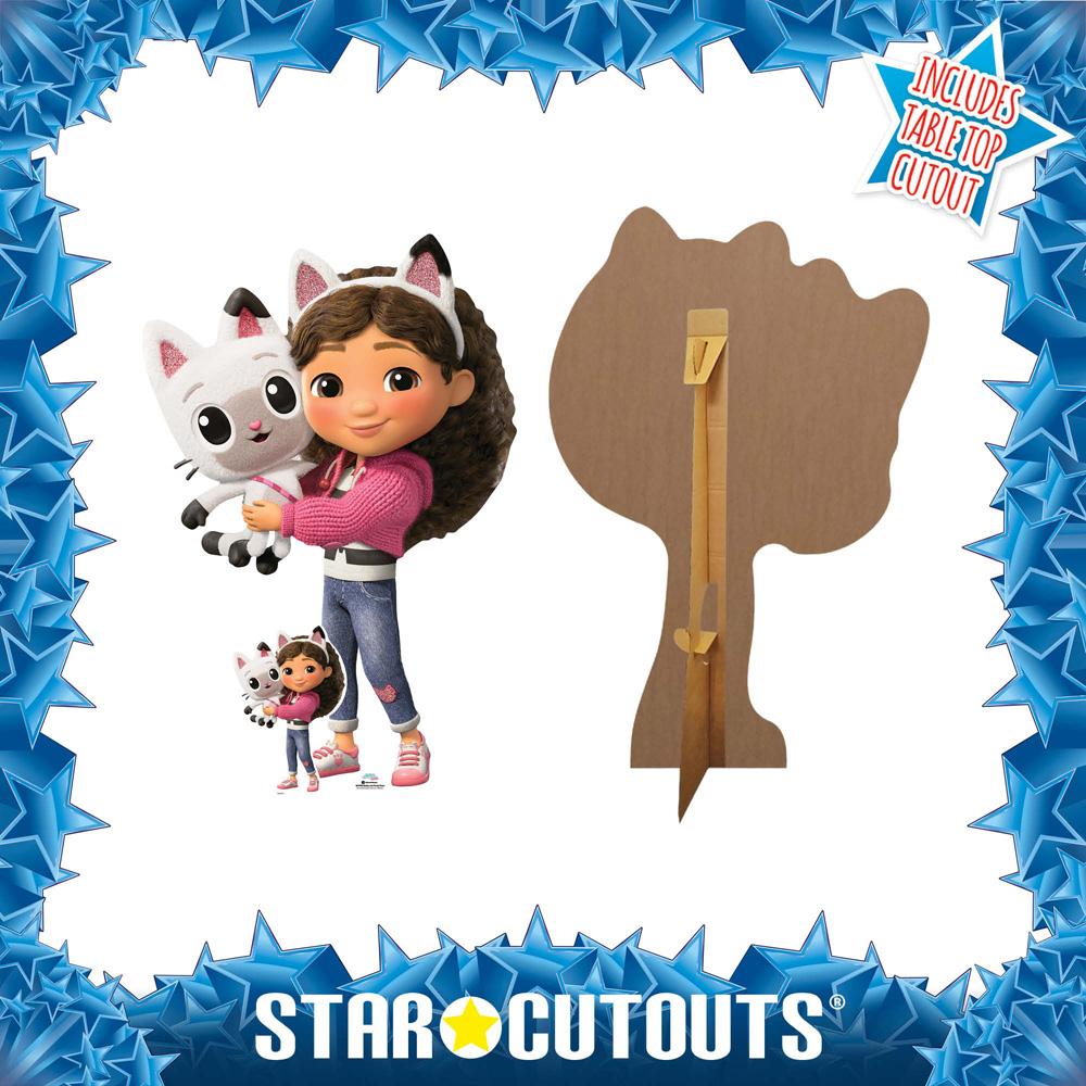 Star Cutouts Gabby Holding Pandy Paws Cardboard Cutout 4.6ft Image 4