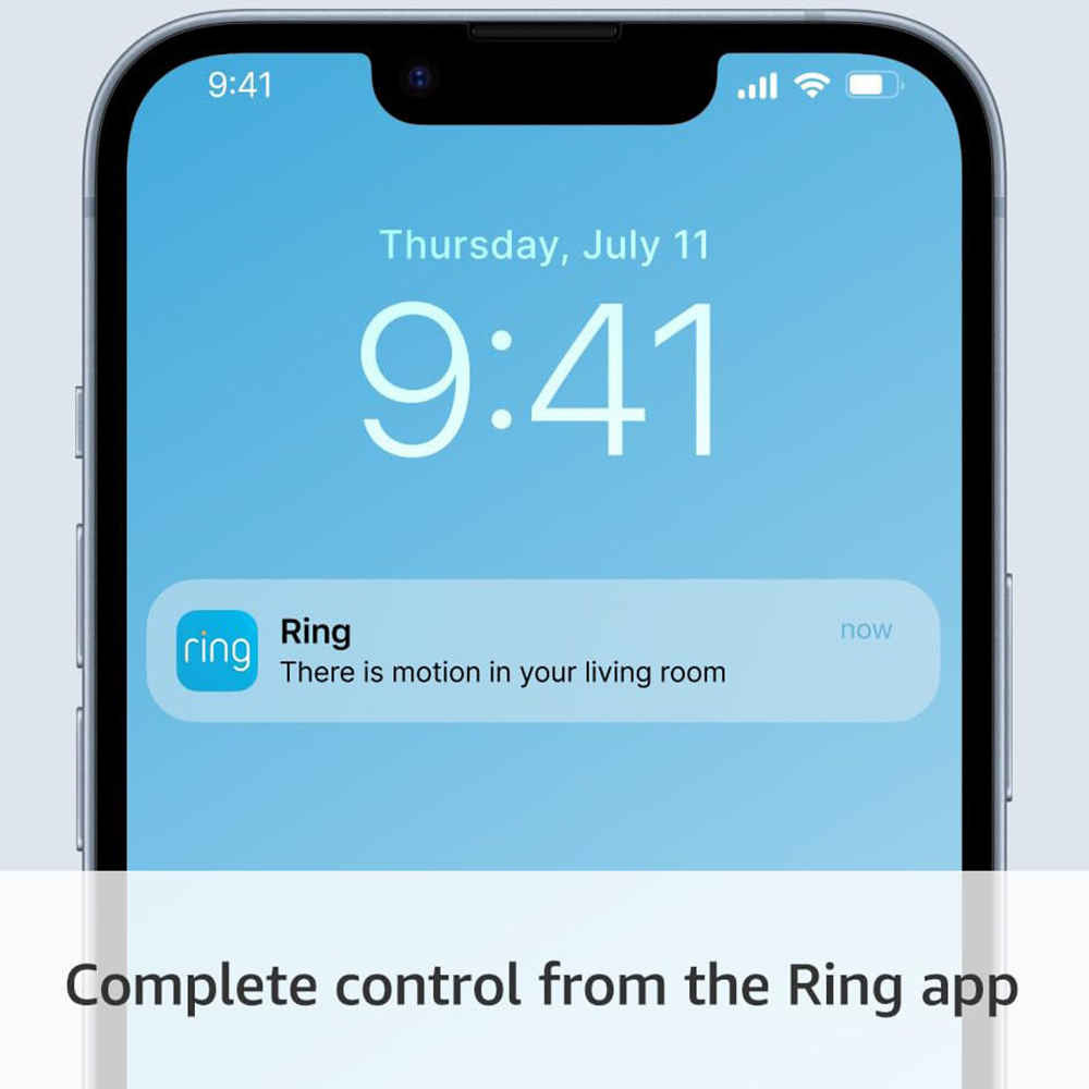 Ring Black 2nd Generatio Smart Security Indoor Camera with Wi-Fi Image 5