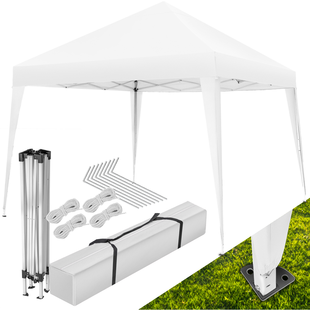tectake Linosa 3 x 3m White Water and UV Resistant Gazebo Image 2