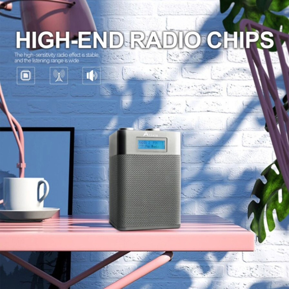 Alivio Portable Bluetooth Radio Image 4