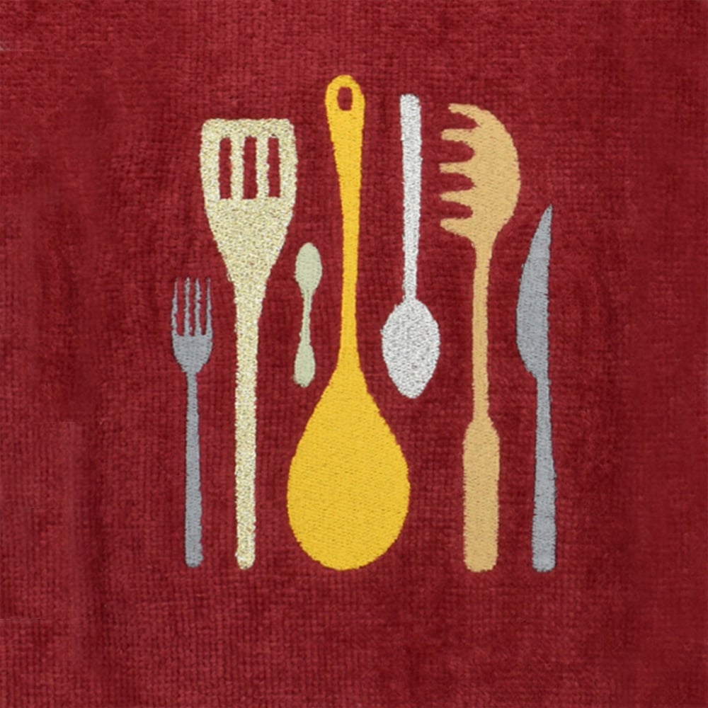 Kitchen Trends 3 Piece Kitchen Utensils Tea Towel Set Image 4