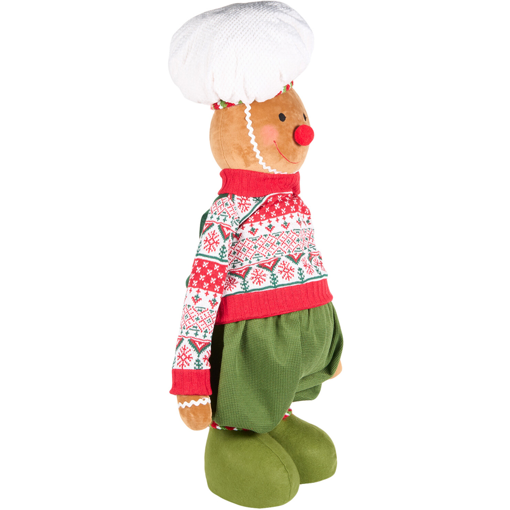 Extendable Gingerbread Character - Multicolour Image 2