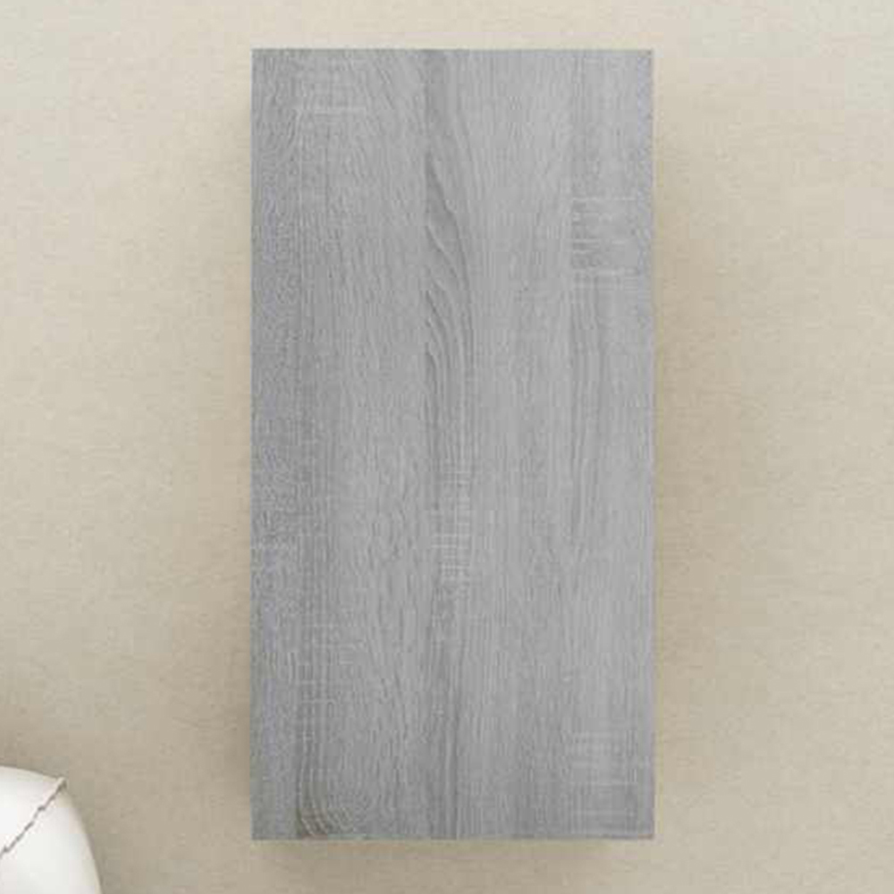 vidaXL Single Door Grey Sonoma Wall Mounted TV Cabinet Image 1