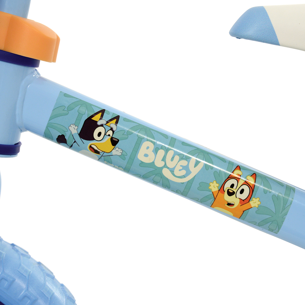 MoVe Bluey 12 inch Balance Bike with Light Up Wheels Image 6