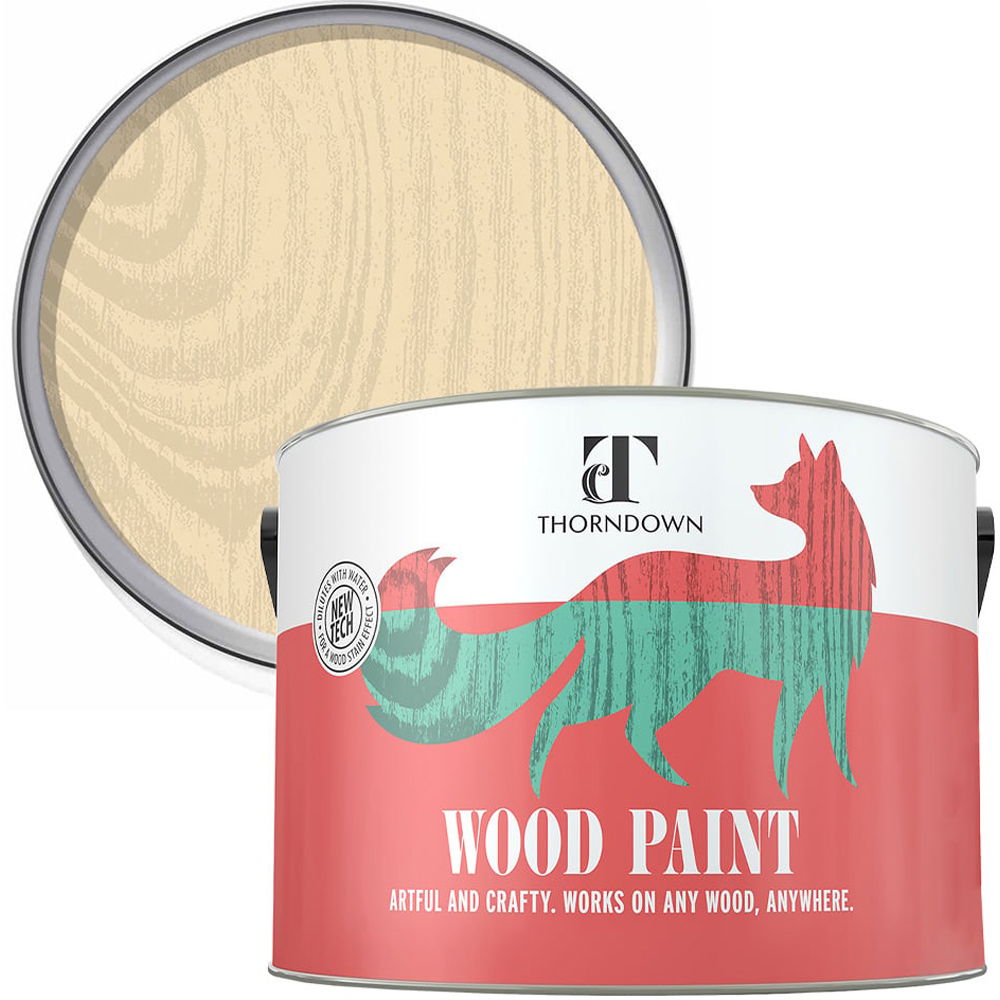 Thorndown Meadowsweet Cream Satin Wood Paint 2.5L Image 1