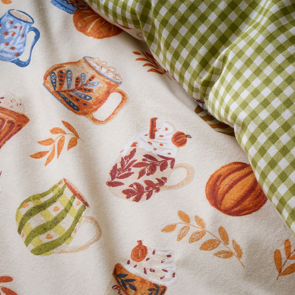 Cosy Cups Duvet Set Superking Image 4