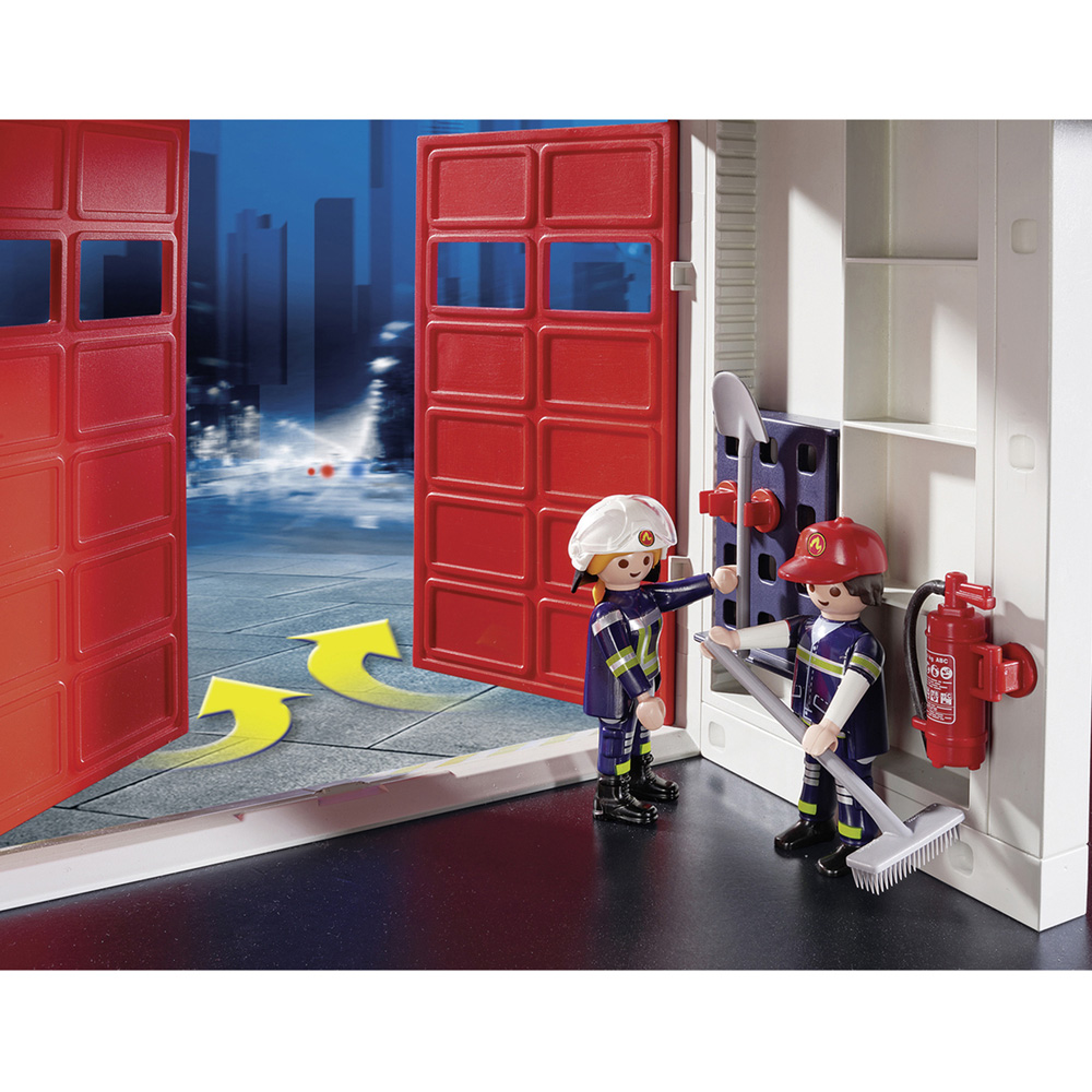 Playmobil City Action Fire Station Playset Image 5