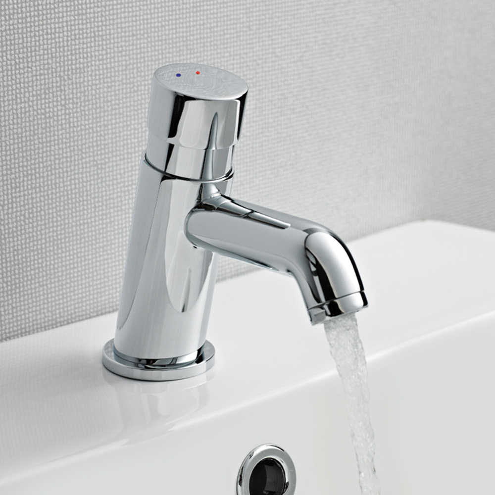 nuie Chrome Mono Basin Mixer Tap Image 2