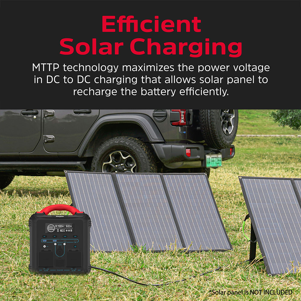 Energizer Black Power Station 550Wh Image 6