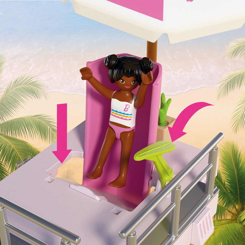 Playmobil x Barbie Waterpark Playset Image 7