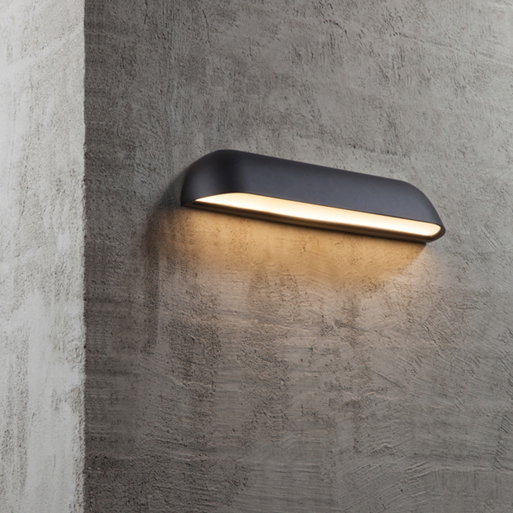 Nordlux Front 36 Black Wall Light Image 2