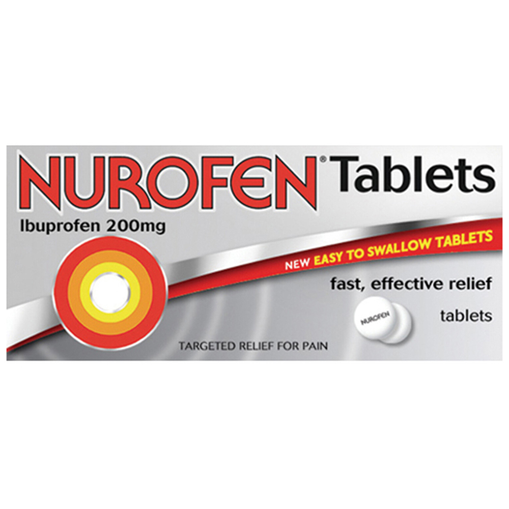 Nurofen Targeted Pain Relief Tablet 200mg 12 Pack Image