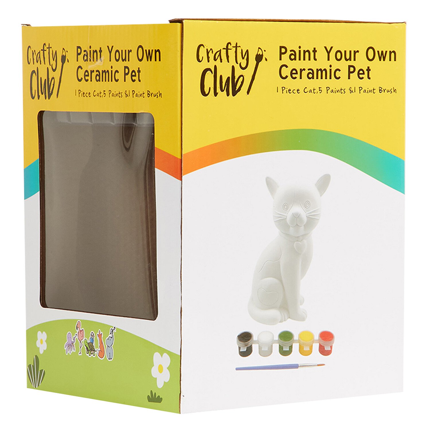 Paint Your Own Ceramic Pet - White Image 6