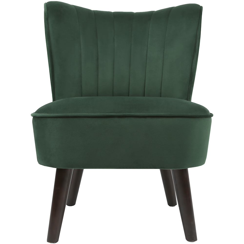 Shaun Green Velvet Accent Chair Image 3