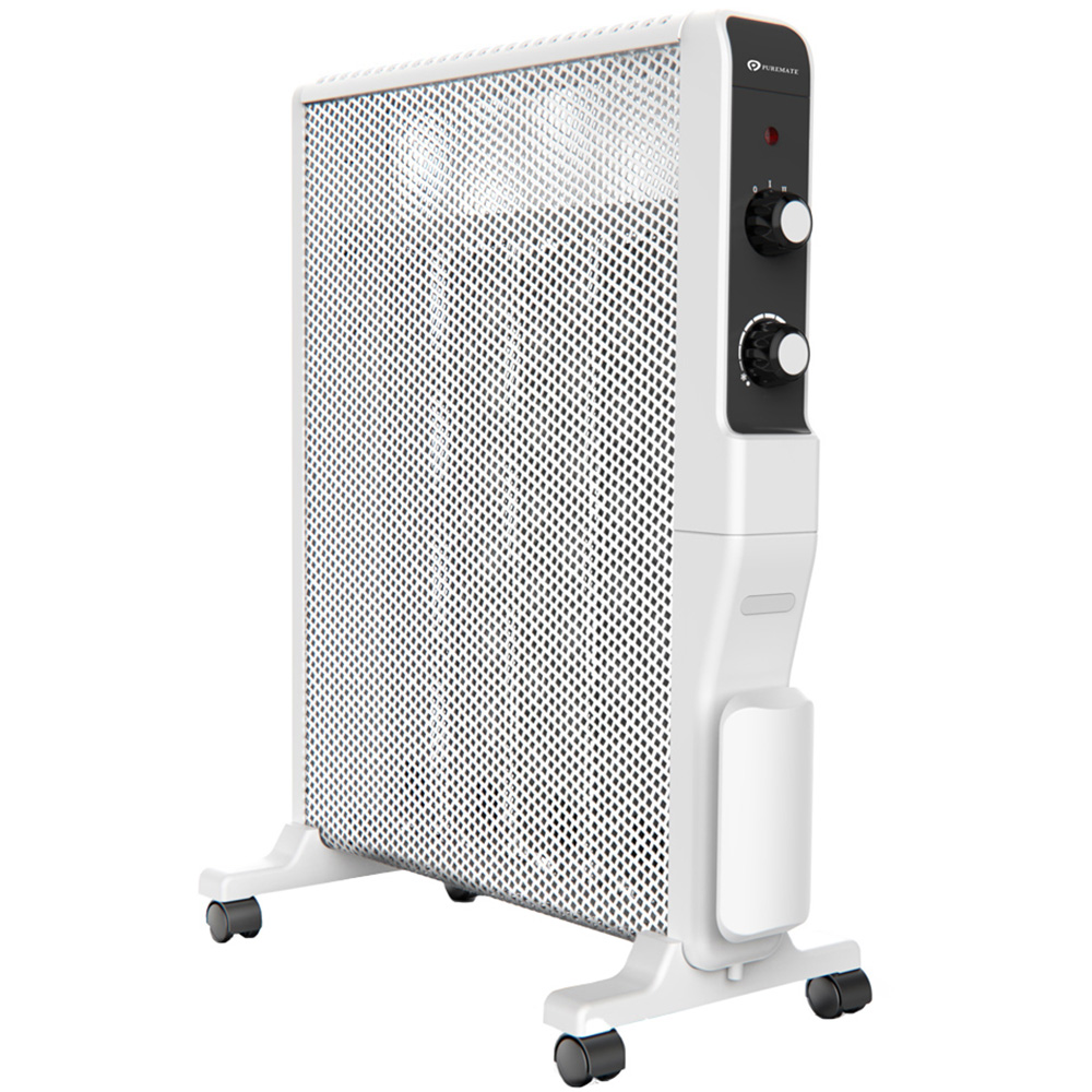 PureMate White Mica Space Heater 2000W Image 1