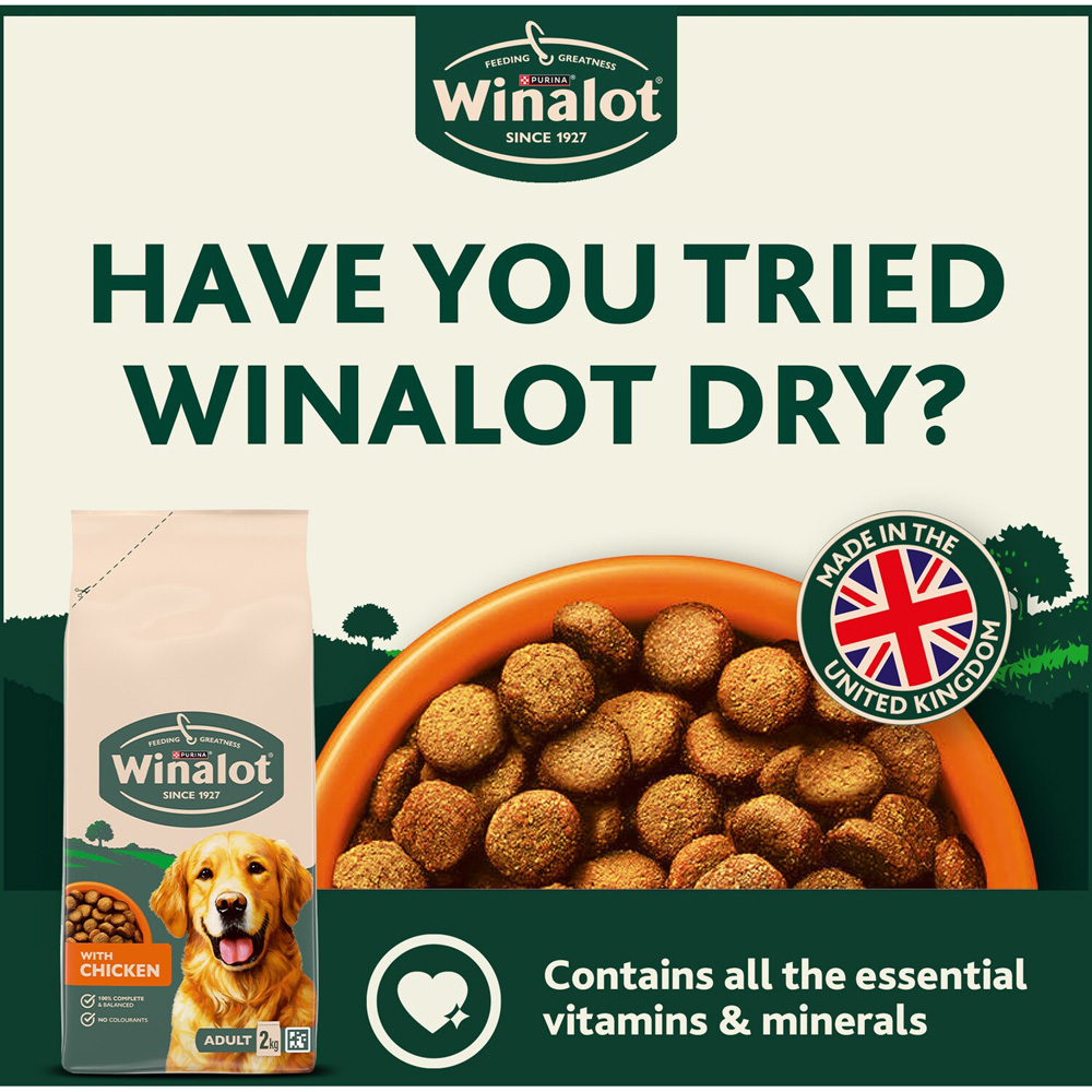 Pack of 80 Winalot Meaty Chunks in Gravy Wet Dog Food Image 3