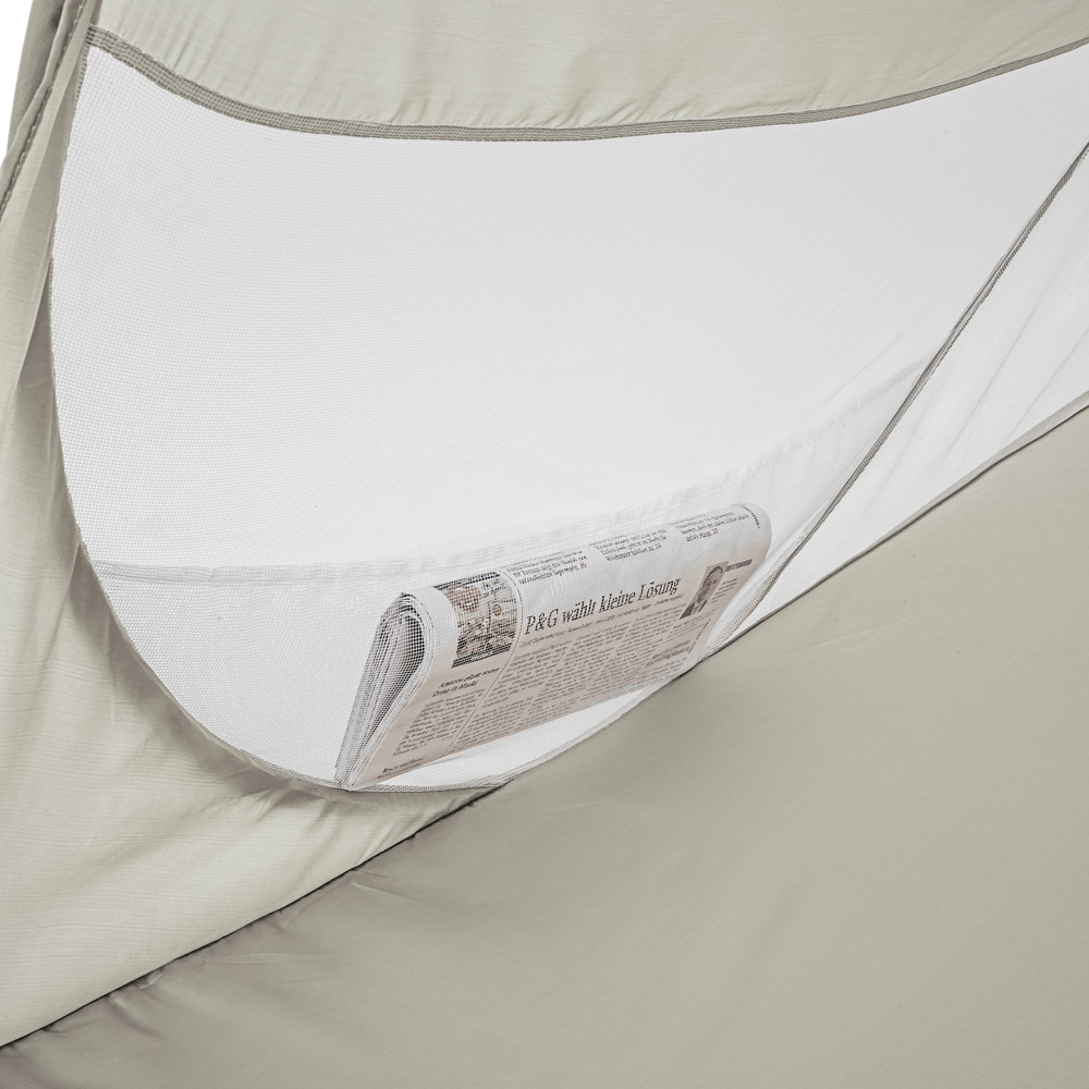 tectake Angelika Grey Pop Up Beach Tent Image 5