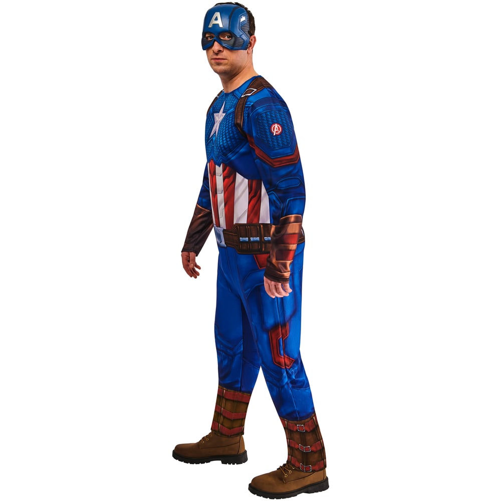 Marvel Classic Captain America Adult Costume Large Image 4