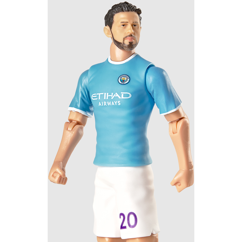 Banbo Bernardo Silva Manchester City Fully Articulated Football Figurine Image 5