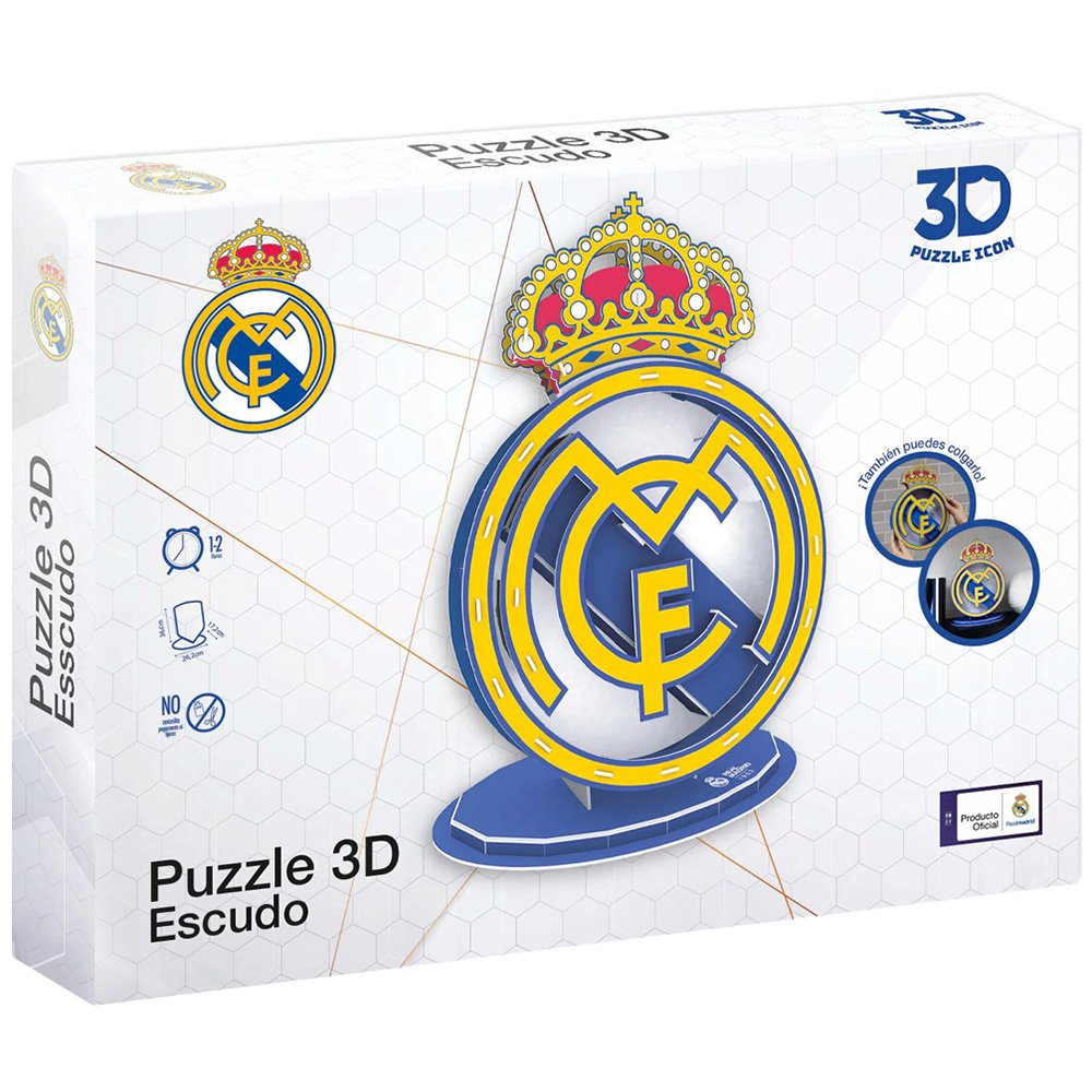 Banbo Real Madrid Crest 3D Puzzle Image 1
