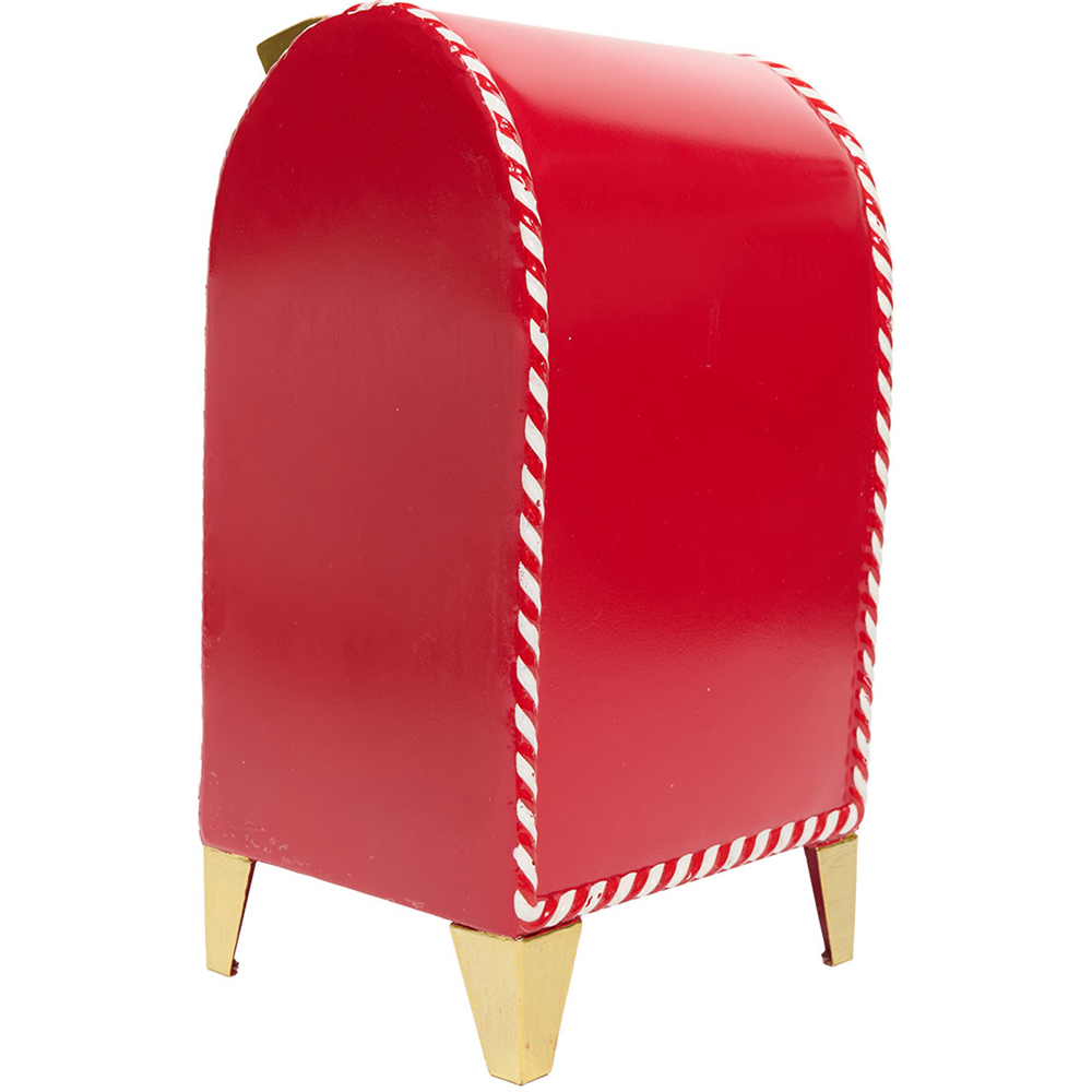 Metal North Pole Post Box Decoration Image 4