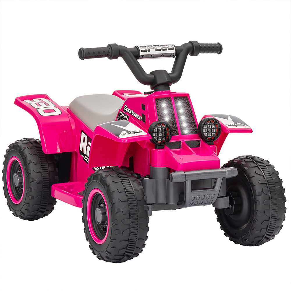 Tommy Toys Kids Pink Electric Quad Bike Image 1