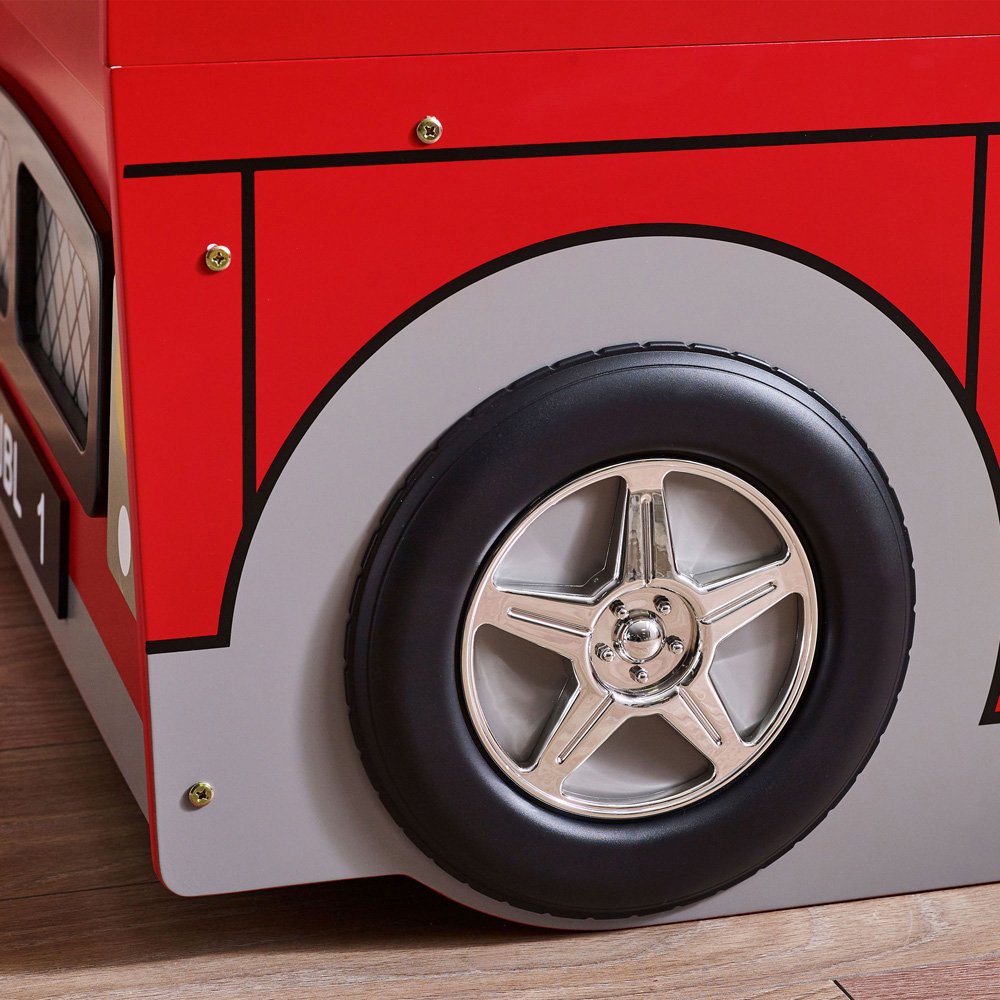 Julian Bowen London Red Bus Bunk Bed Image 7