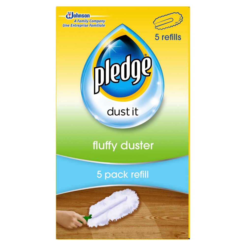 Pledge Fluffy Duster Refills 5 Pack Image 1