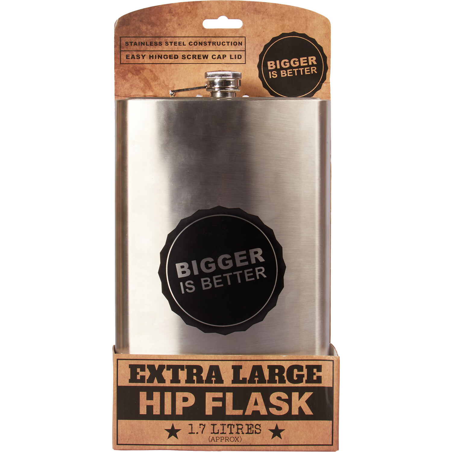 G&G Extra Large Hip Flask 1.7L Image 1