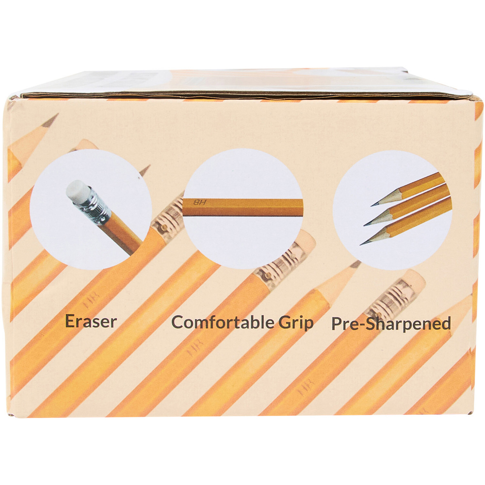 Pack of 150 Pre-Sharpened Wooden HB Pencils Image 6