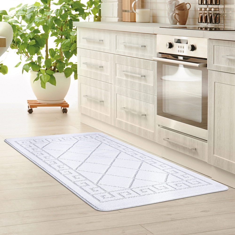 Smart Living Tribela Silver Gel Back Non-Slip Mat 80 x 300cm Image 3