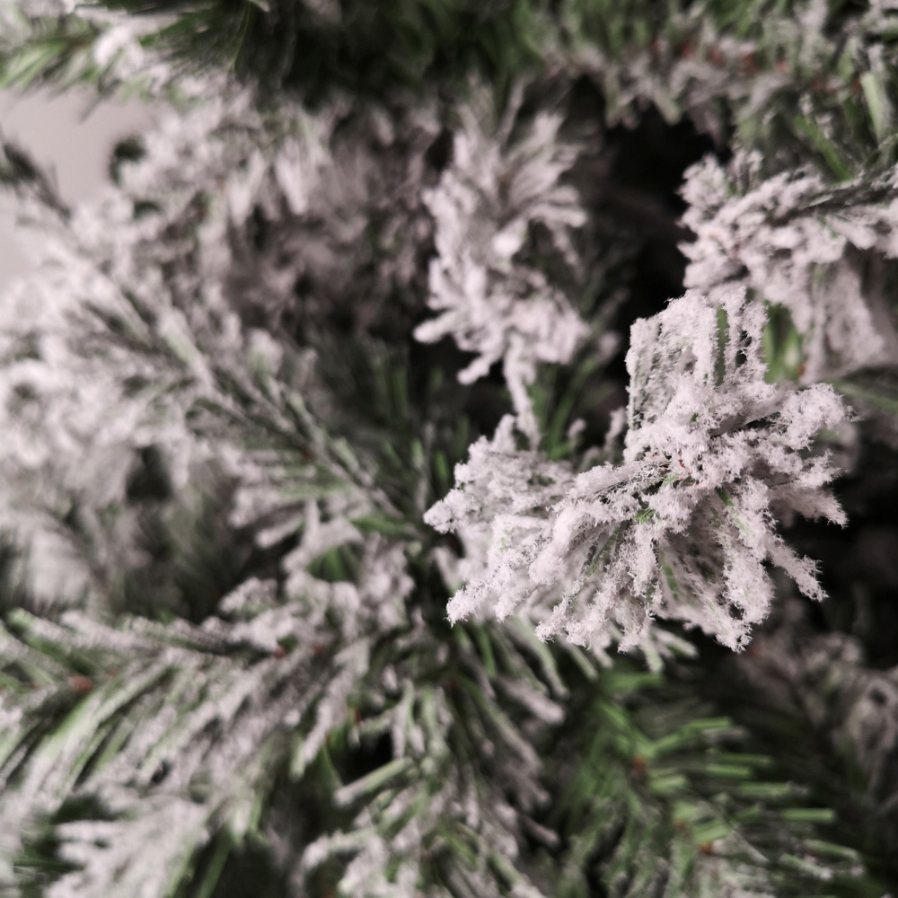 Samuel Alexander Snow Flocked Woodcote Spruce Artificial Christmas Tree 8ft Image 3