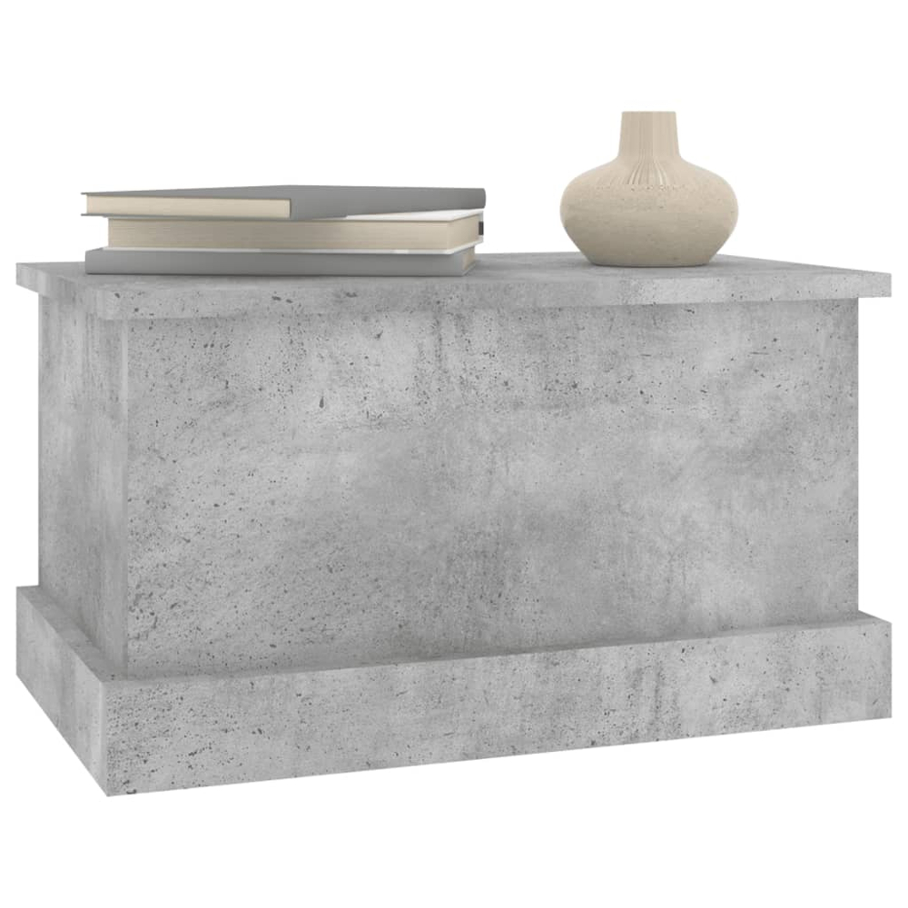 vidaXL Concrete Grey Storage Box Image 4