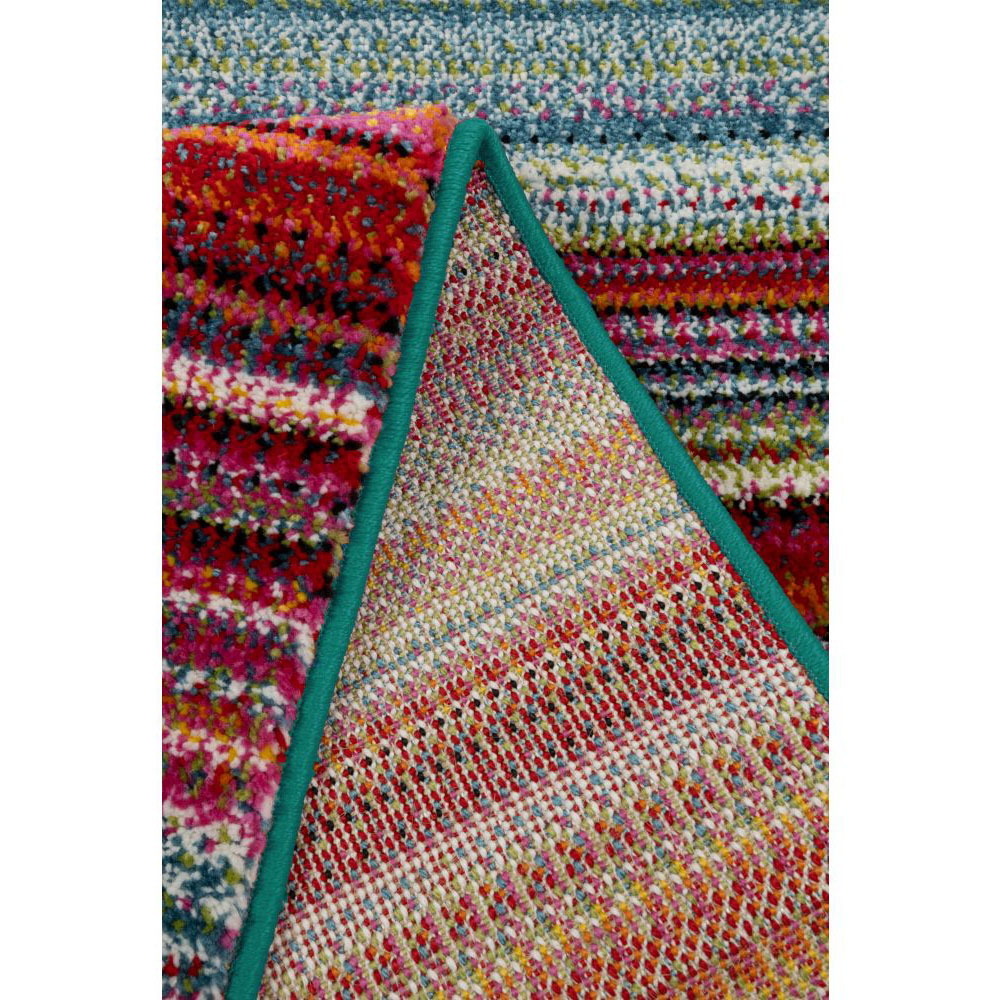 Homemaker New Villa Multicolour Stripe Rug 120 x 170cm Image 4
