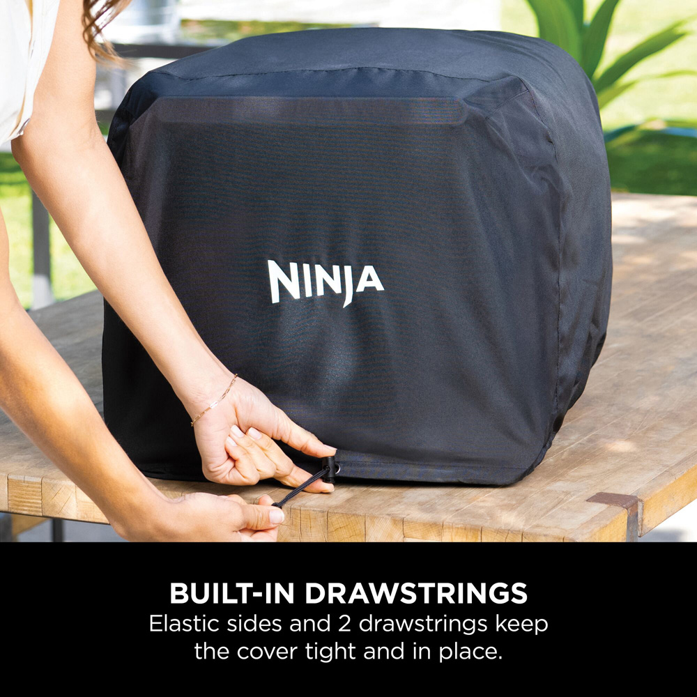 Ninja Woodfire Black Waterproof Outdoor Oven Cover Image 5