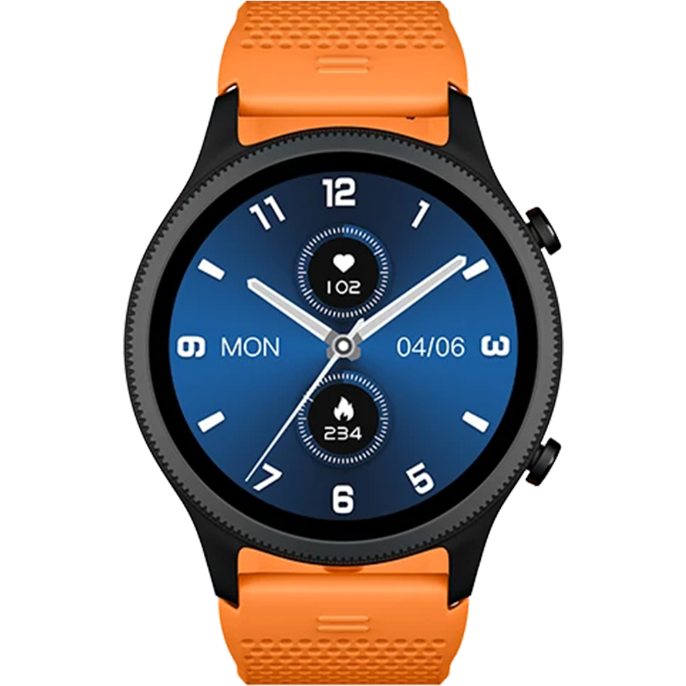 Noise NoiseFit Halo Fiery Orange Smartwatch Image 2