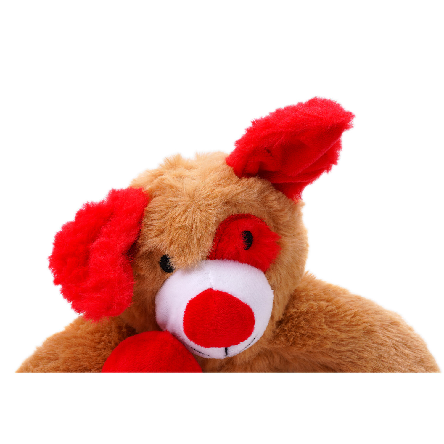 Puppy with a Heart Dog Toy - Brown Image 2