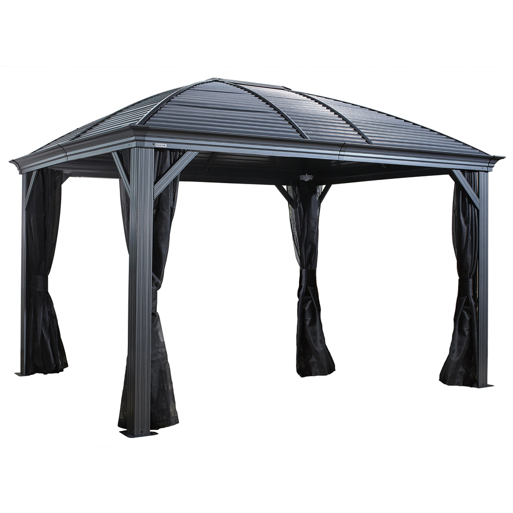 Sojag Moreno 3 x 3.7m Grey Gazebo Image 2