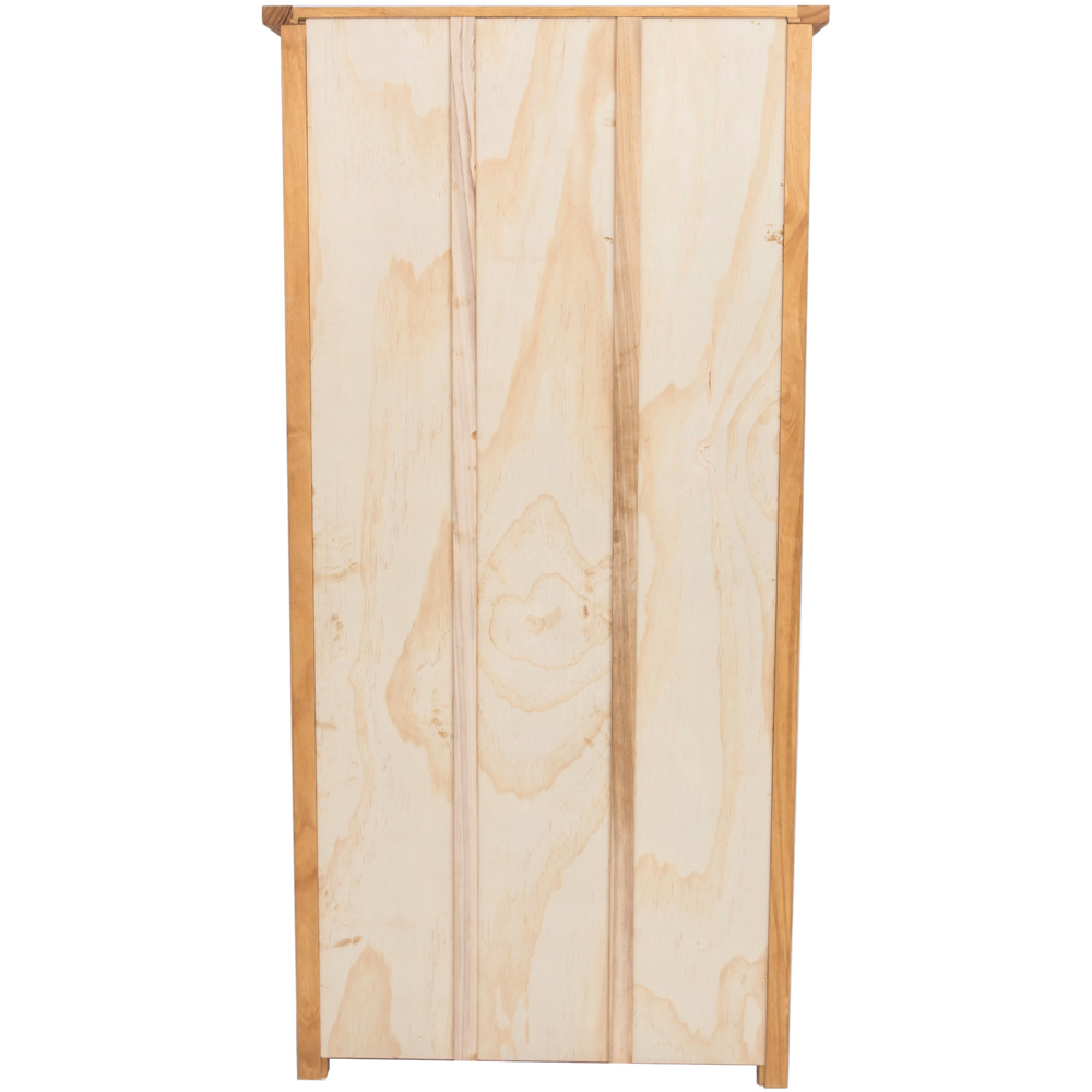 Lucca 5 Shelf Waxed Bookcase Image 4