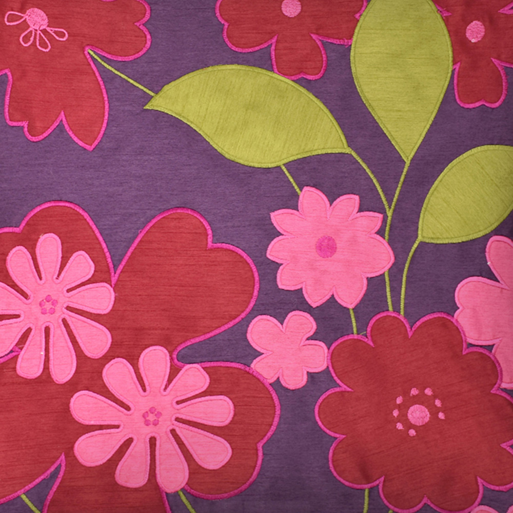 Intimates Hannah Aubergine Filled Cushion 43 x 43cm 2 Pack Image 2