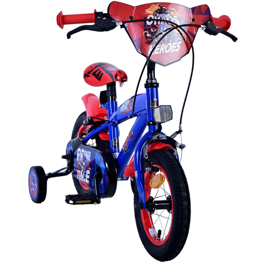 Volare SEGA Sonic Prime Kids 12 inch Multicolour Bike with Stabilisers Image 2