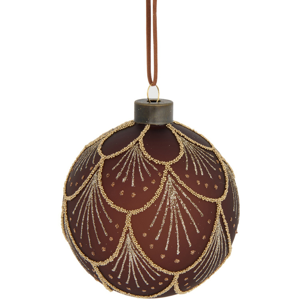 Antique Embossed Bauble Image 4