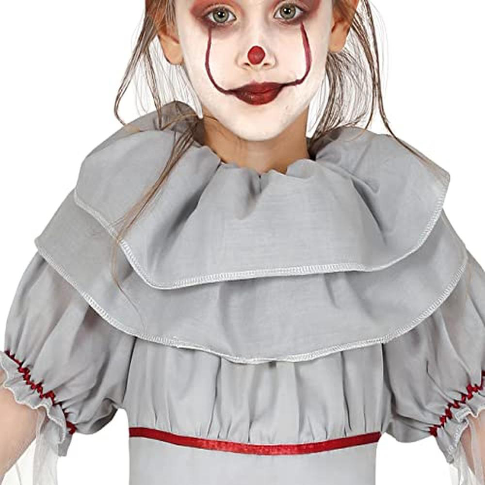 Fiestas Guirca Scary Clown White and Red Costume 5 to 6 Years Image 3