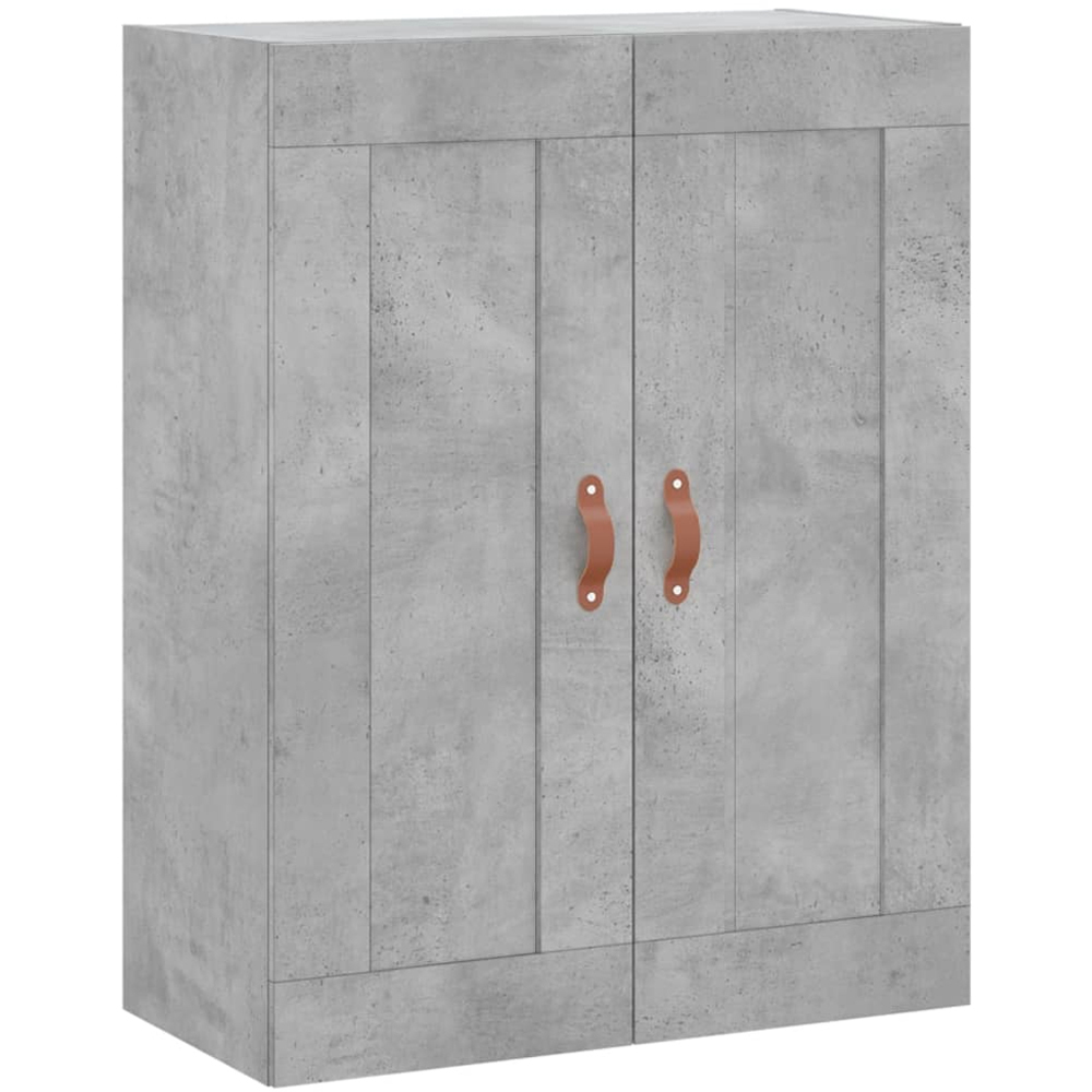 vidaXL 4 Door Concrete Grey Tall Highboard Image 5