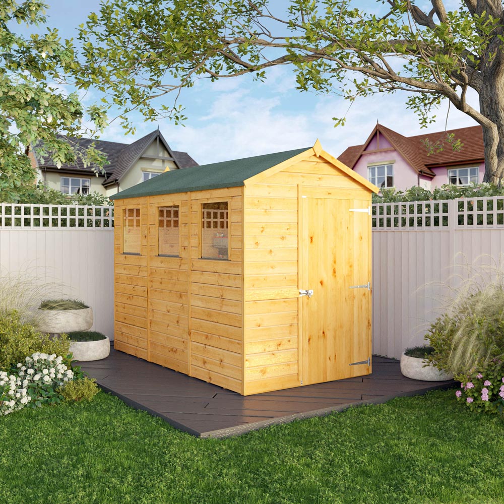 Mercia 9 x 5ft Modular Shiplap Apex Shed Image 2