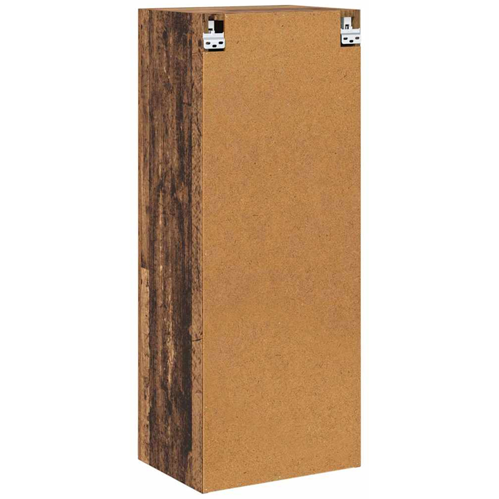 vidaXL Single Door Old Wood Wall Mounted Rectangular TV Cabinet Image 8