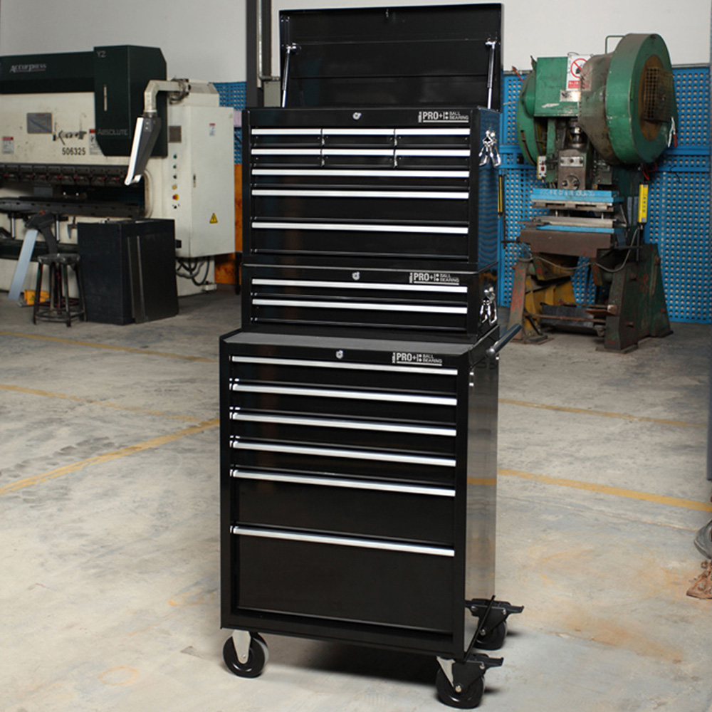 Hilka HD PRO+ 17 Drawer Combination Tool Cabinet Image 4