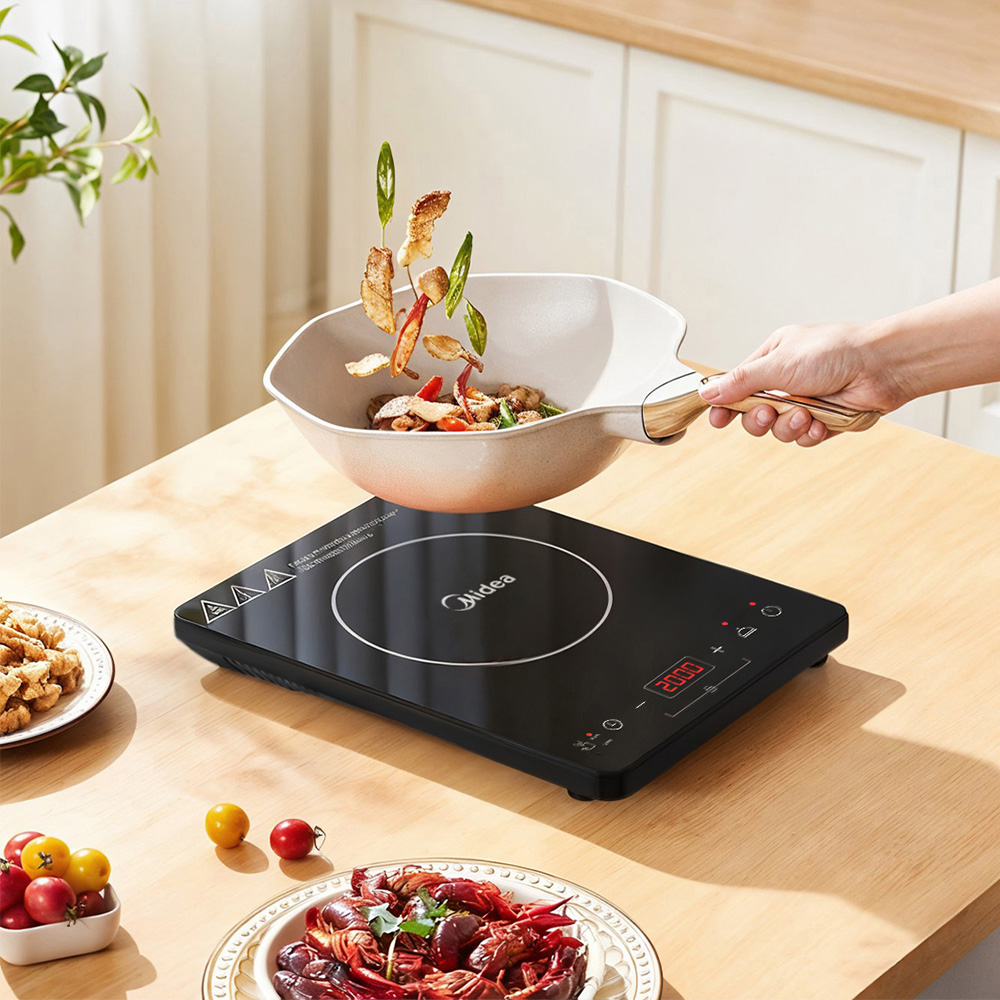 Living and Home Portable 10 Level Single Induction Hob with Temperature Control Image 7